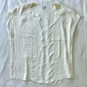 Vince Blouse in Cream - Large